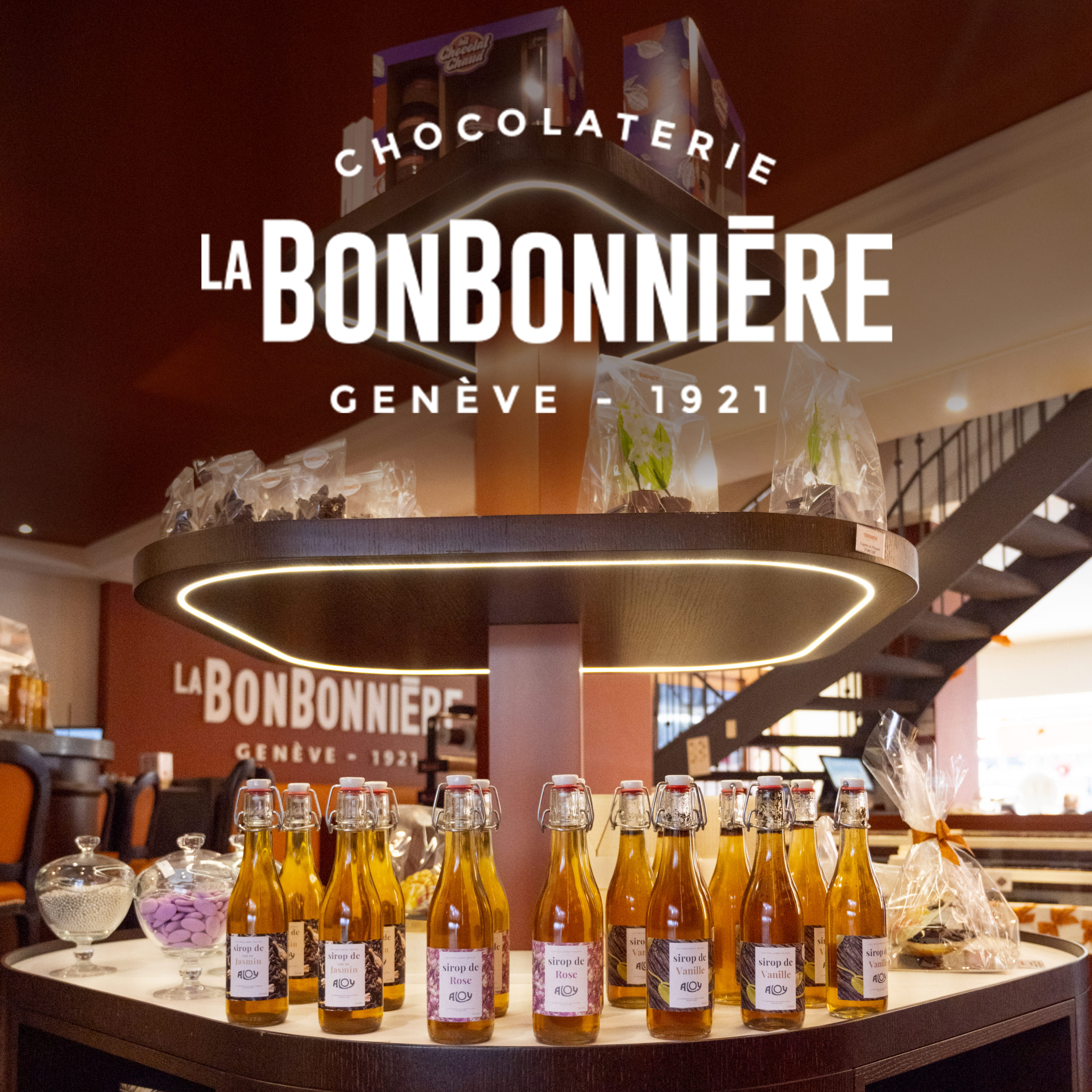 Boite Chocolat Suisse Genève - La Bonbonnière Genève Chocolaterie